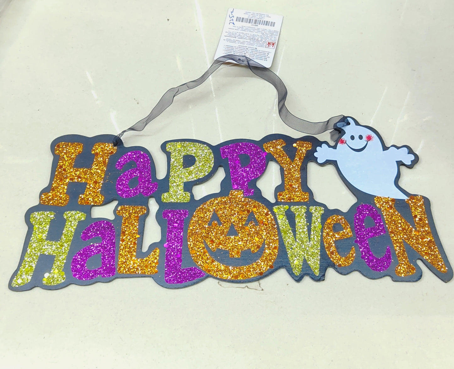 Halloween Theme Wood Hanging Door Signs