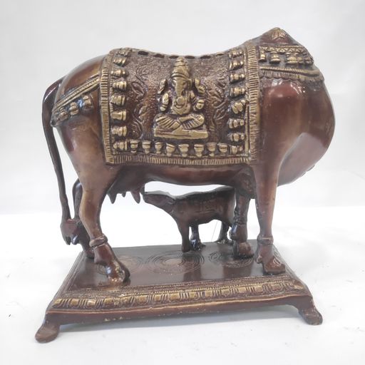 Brass Cow idol