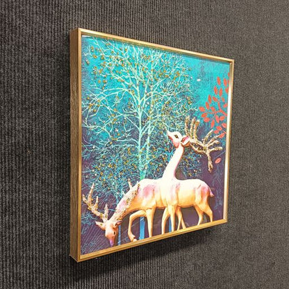 Crystal wall frames