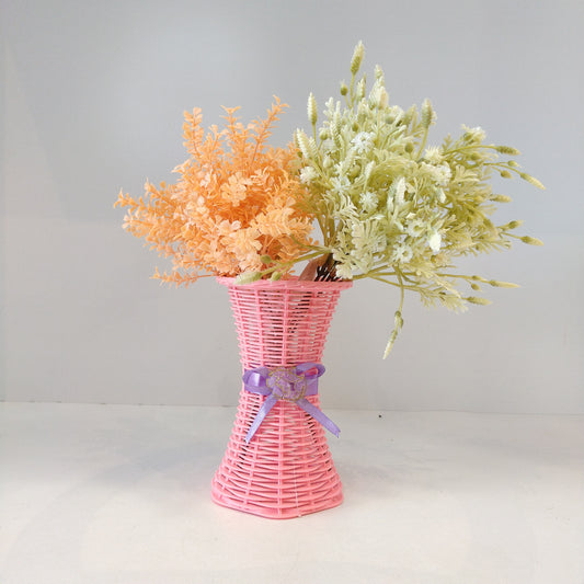 Rattan vase