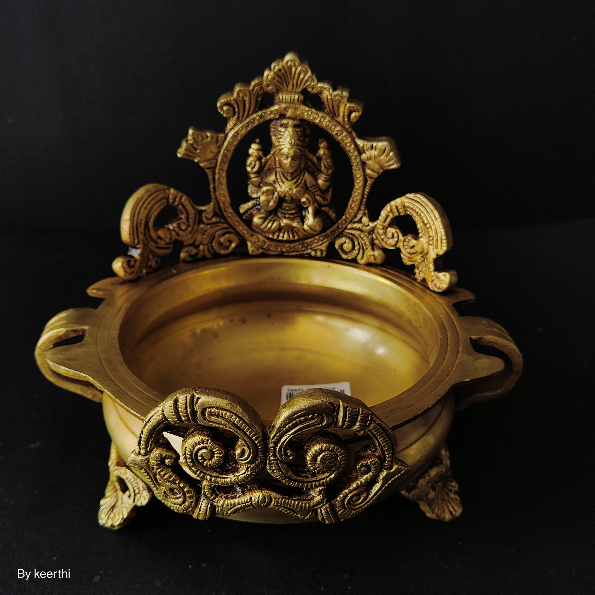 Brass Laxmi Ji Urli, Home Decor Festive Gift Item