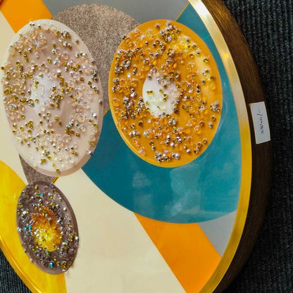 LUXURY CRYSTAL 3D CIRCLE SHAPE PAINTING