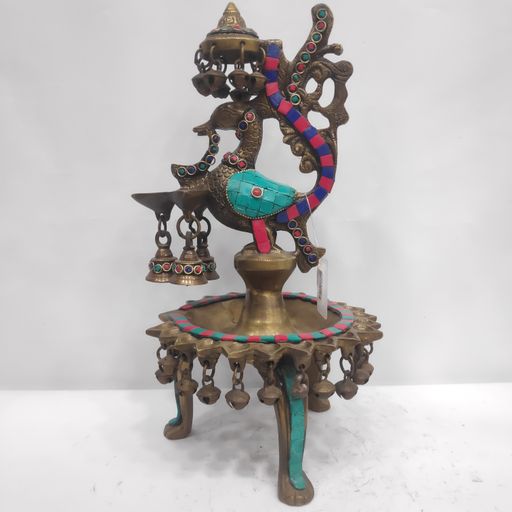 Brass deepam oil lamp