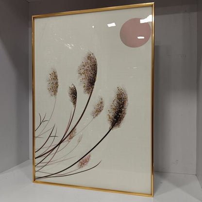 Crystal wall frames