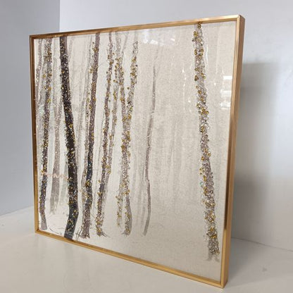 Crystal wall frames