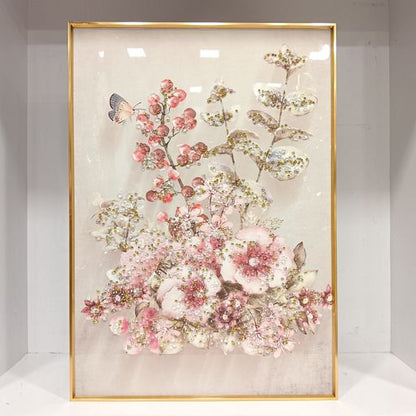 Crystal wall frames