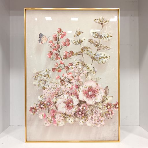 Crystal wall frames