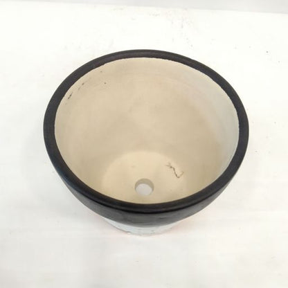Terracota Ceramic Pot/Planter Without Plant Black dots Printed pot for Garden Indoor Home & Outdoor