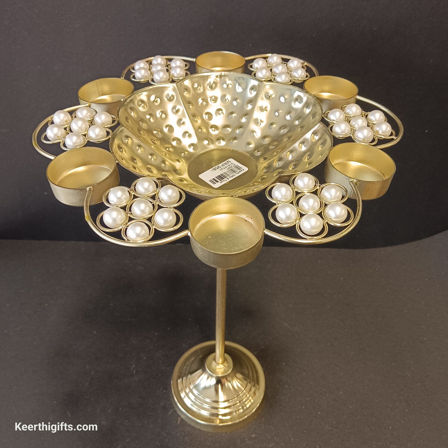 Long urli stand with candle or Diya holder