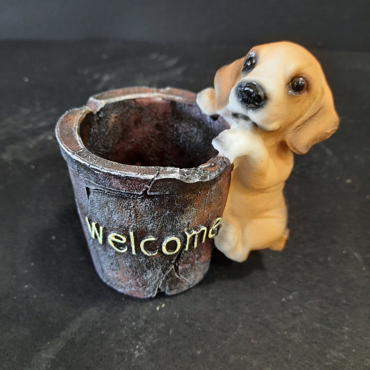 Welcome puppy pen stand