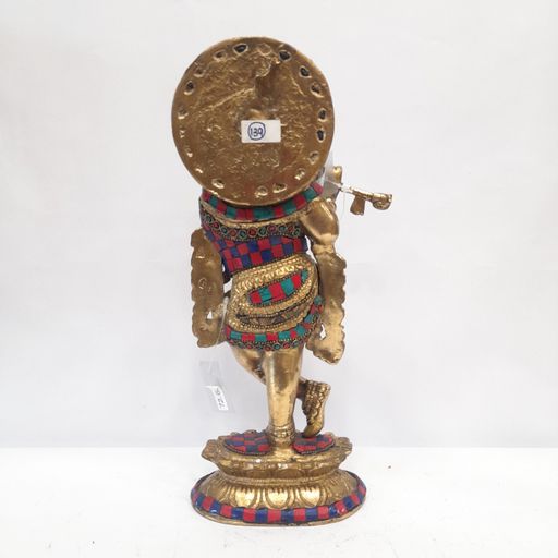 Brass Krishna idol