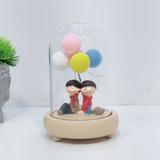 Fairy Light Couple Show Piece