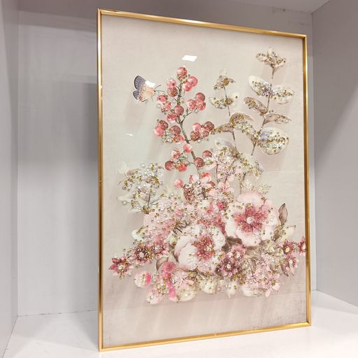 Crystal wall frames
