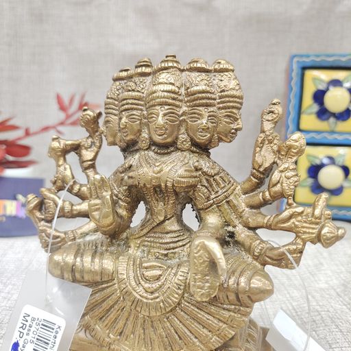 Brass Gayatri mata