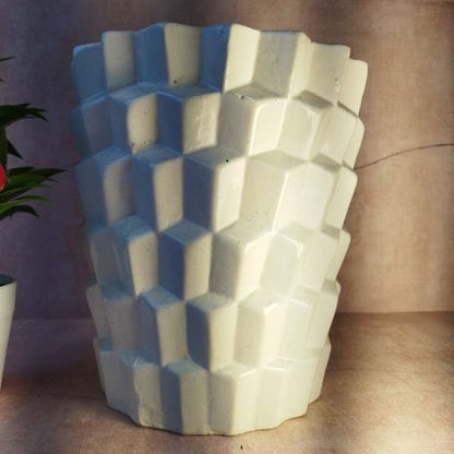 Ceramic flower pot Succulent PolyresinPots|Planters for Garden Planters, Home Decor, Garden Decor, Garden pots for Balcony Decoration
