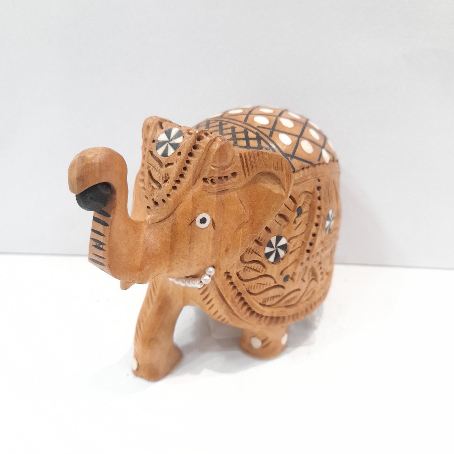 Wooden Crafted Elephant For Good Luck