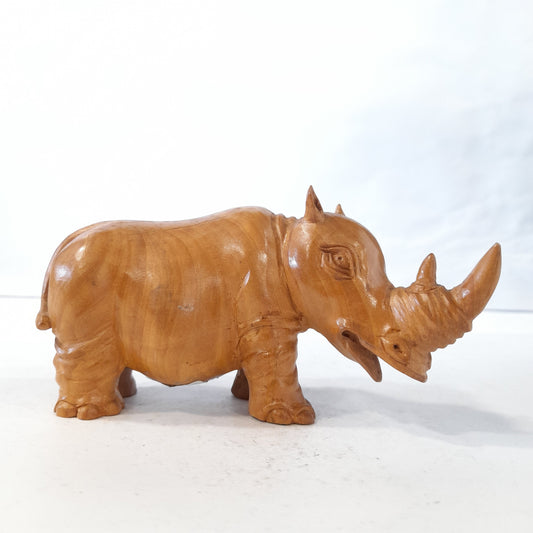 Wooden Rhino Fine