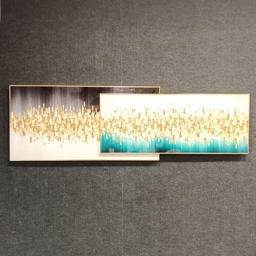 Crystal wall frames