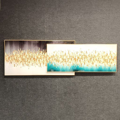 Crystal wall frames