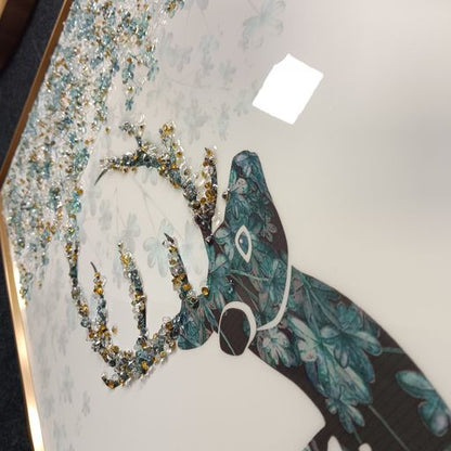 Crystal wall frames
