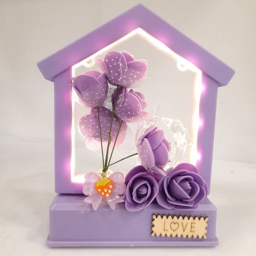 Anniversary flower led light