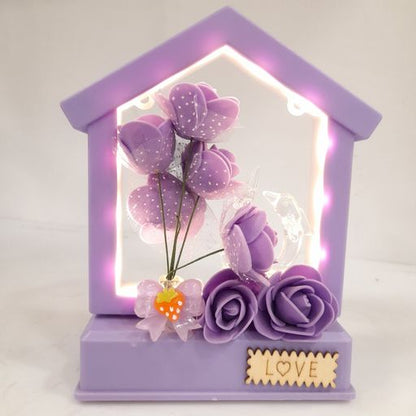 Anniversary flower led light