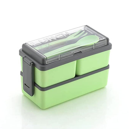 3 Compartment Lunch Box for Office Men and Lunch Box for Kids, Microwave Safe Lunch Box