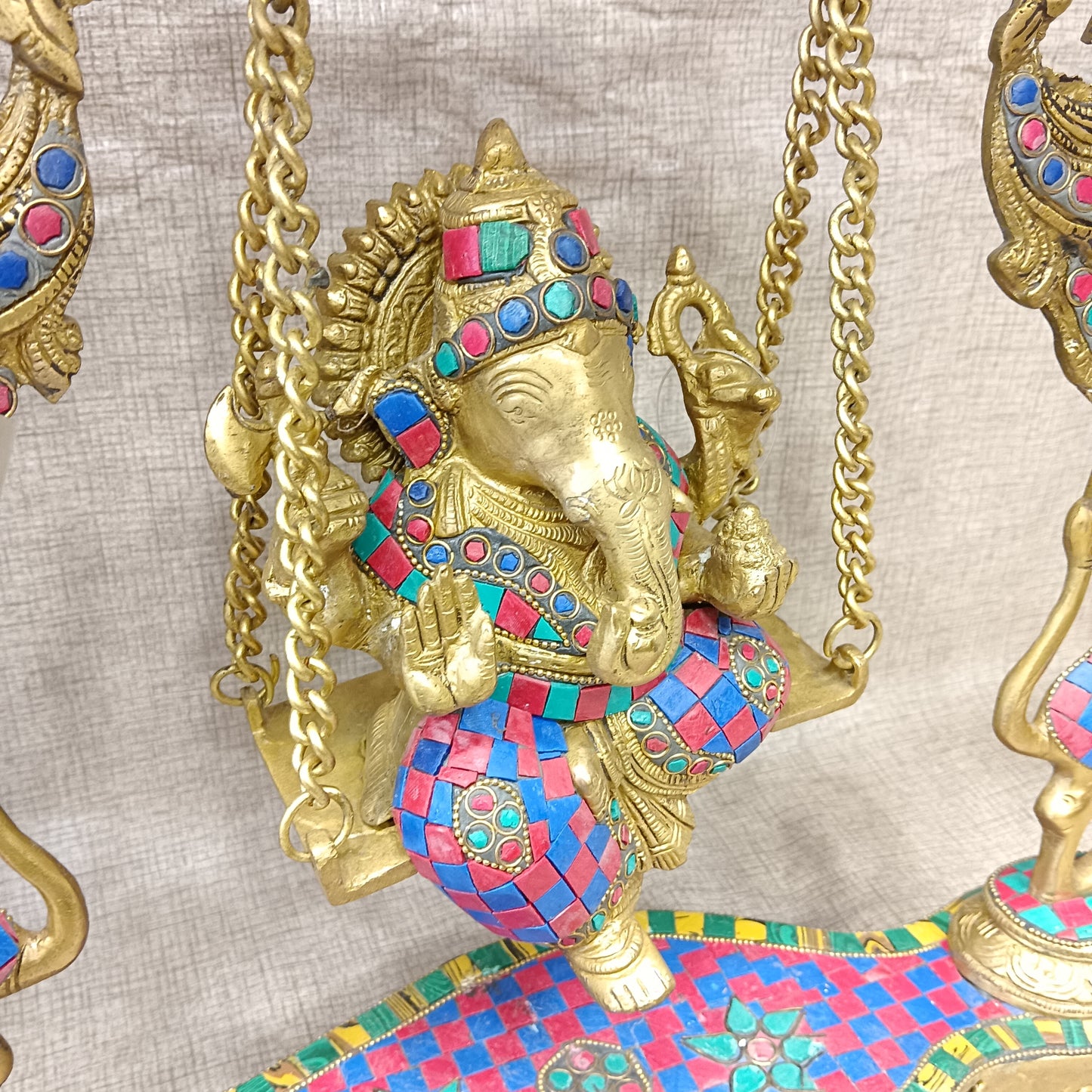 Swing Ganesh brass