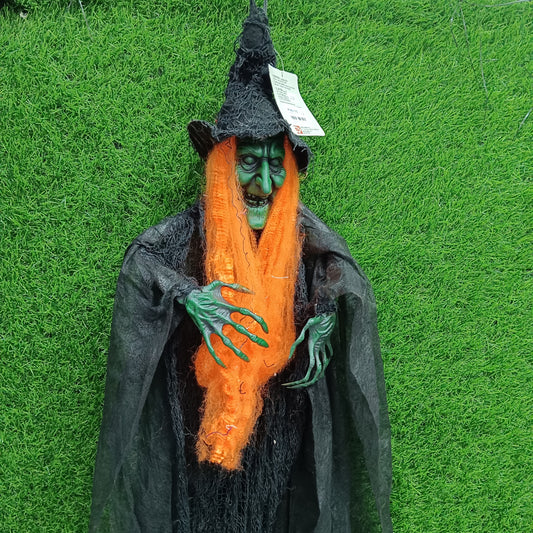 Witch ghost doll helloween decor garden grave breaker