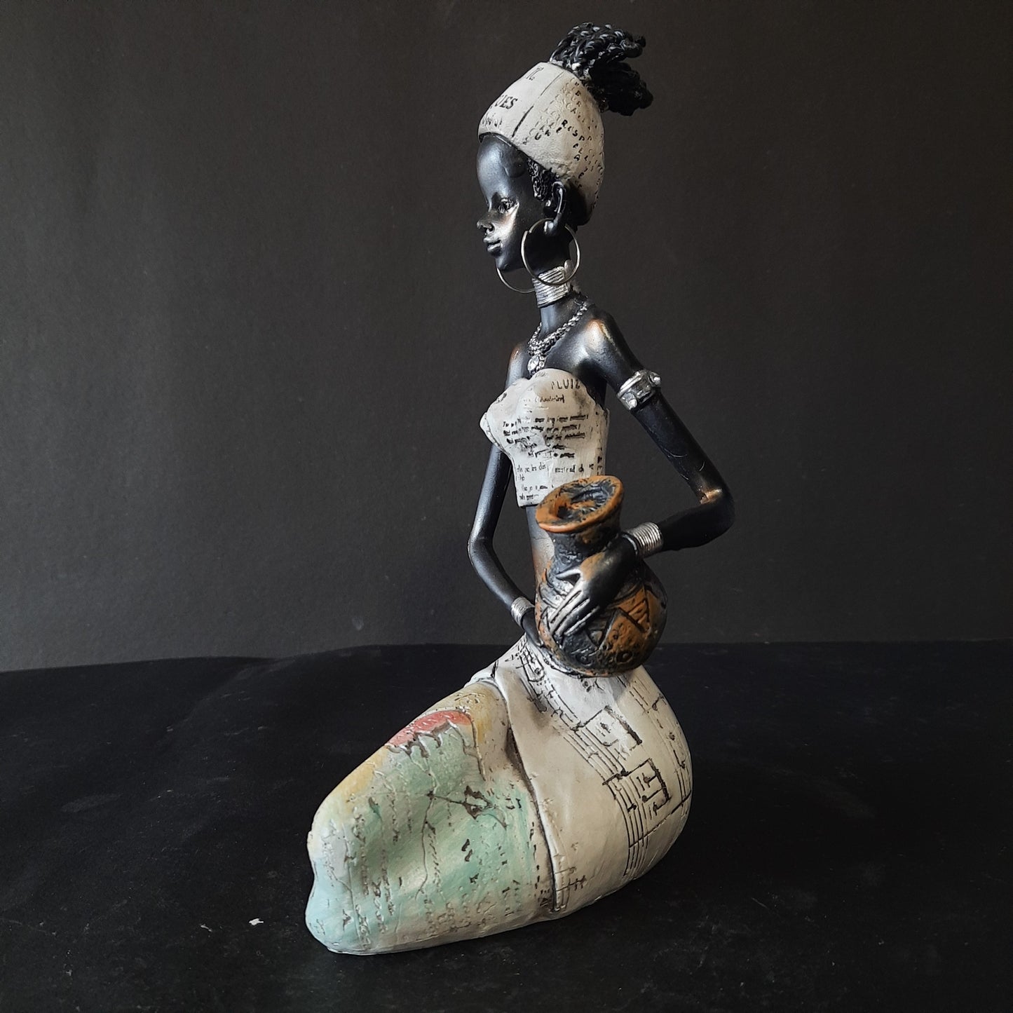 Village lady show piece