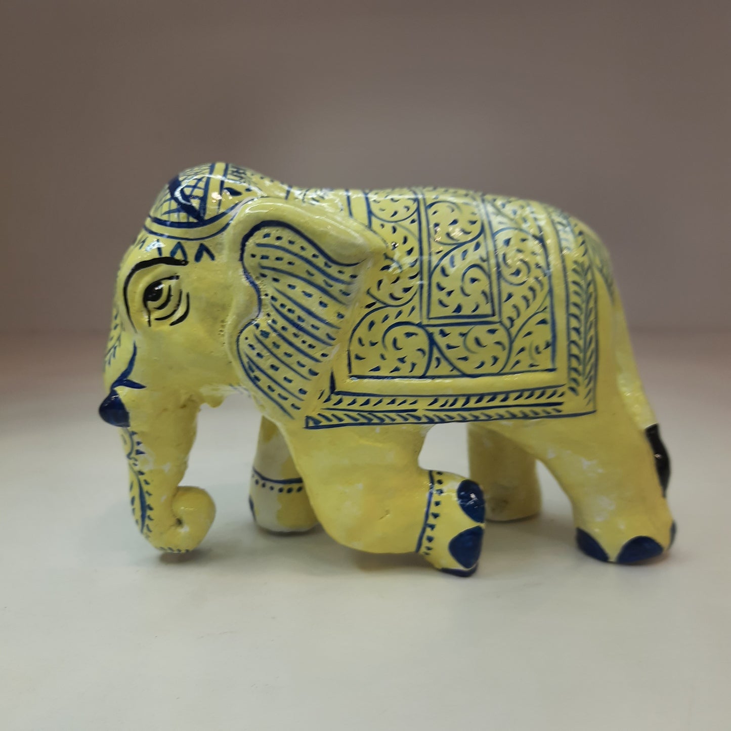 Paper Machie Elephant T.D Painted