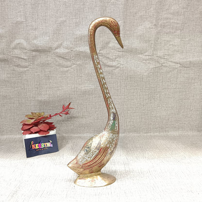 Brass Swan show piece