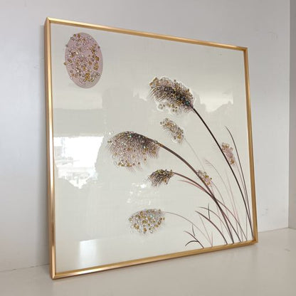 Crystal wall frames