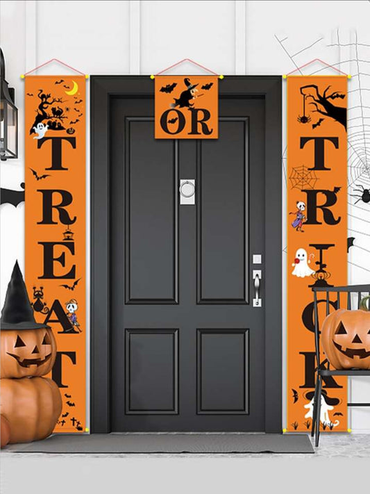 Trick or treat banar
