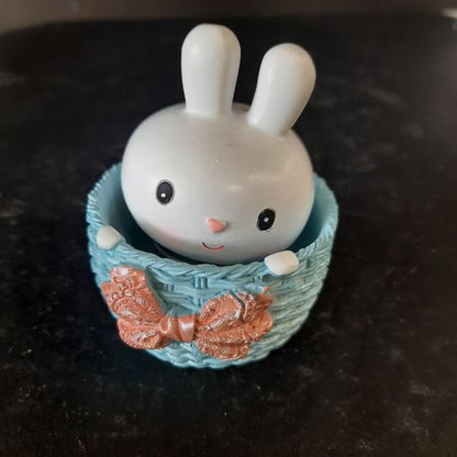 Bunny basket bubble head