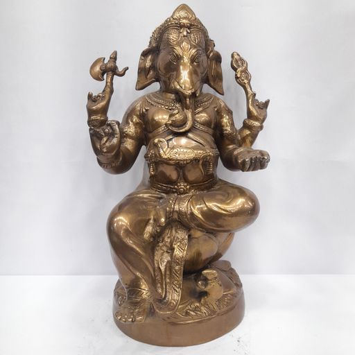 Brass.ganesh idol