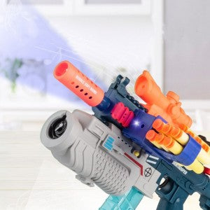 Multi Function 3 in 1 Gun Bullet with Bubble Maker Foam Darts M416 Bubble Machine Gun Toy, Battery Operated Toy Gun, Foam Blaster Toy Guns Collection for Kids 8 years age above