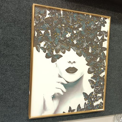Crystal wall frames