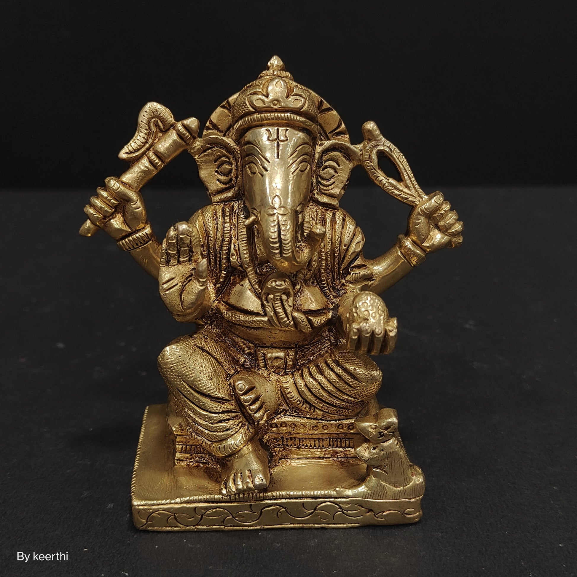 Lord Ganesha Brass Statue