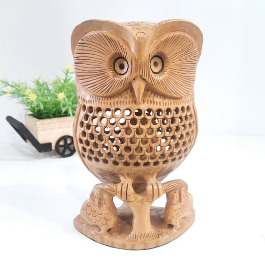 Wooden Owl U/Cut 2 Baby 6 Design