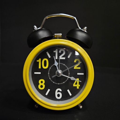 Mini Dual Color Twin Bell Loud Alarm Clock