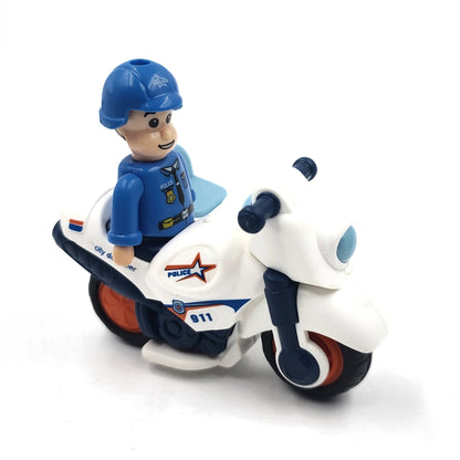 Police bike push toy