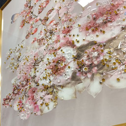 Crystal wall frames