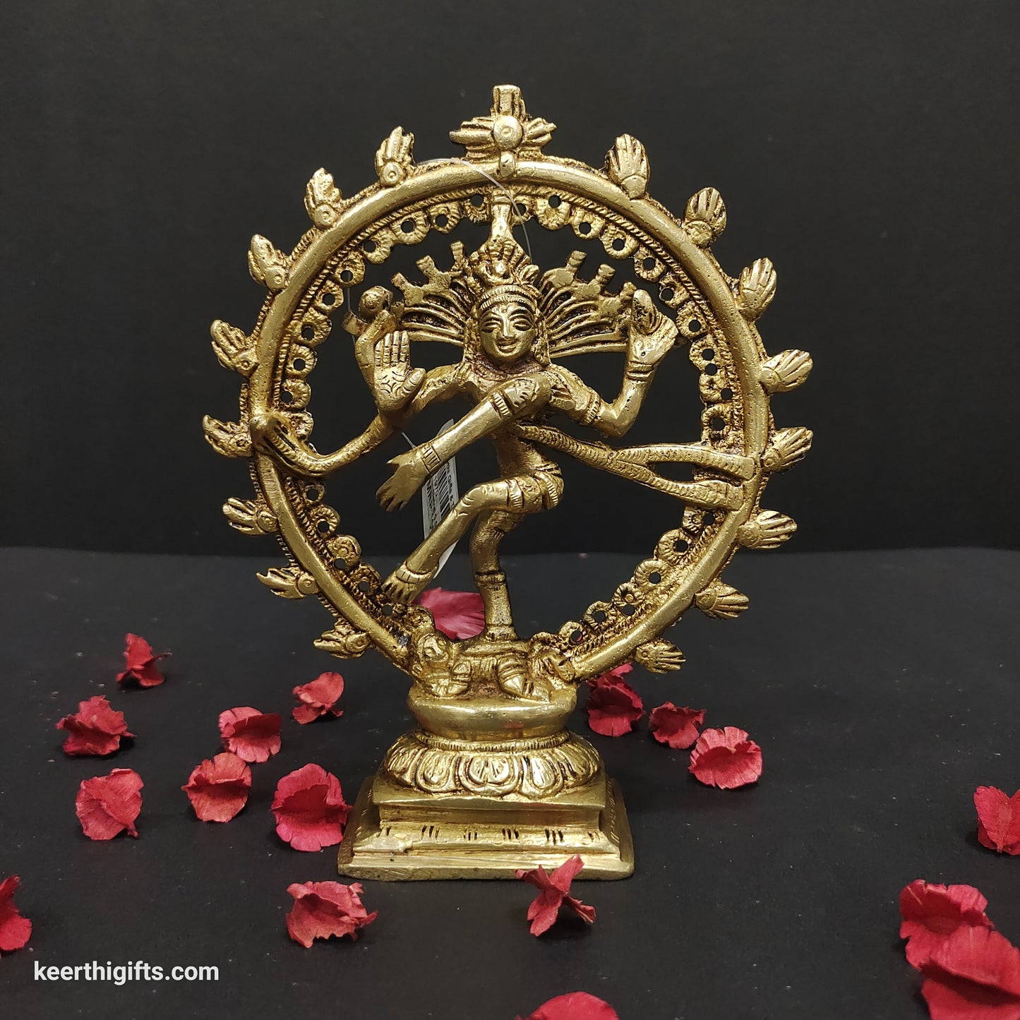 6 inch Brass natraj Idol