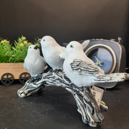 Dove seting on stem showpiece