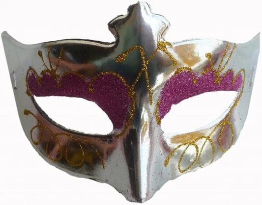 Party Anthem Face Mask Silver