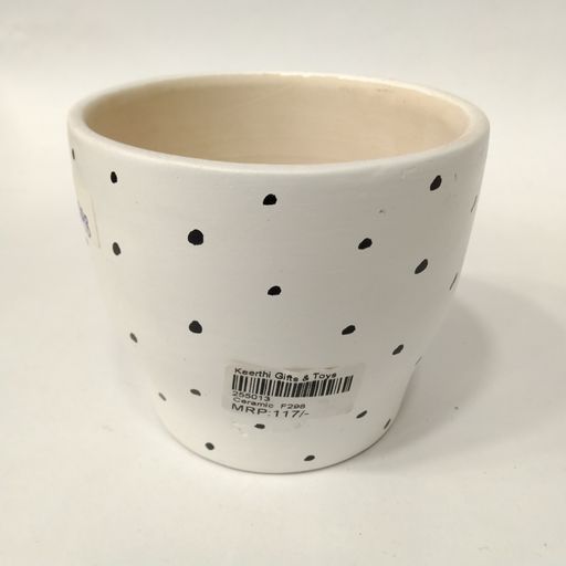 Ceramic Terracota with Plate Ceramic Pot/Planter Without Plant for Garden Indoor Home