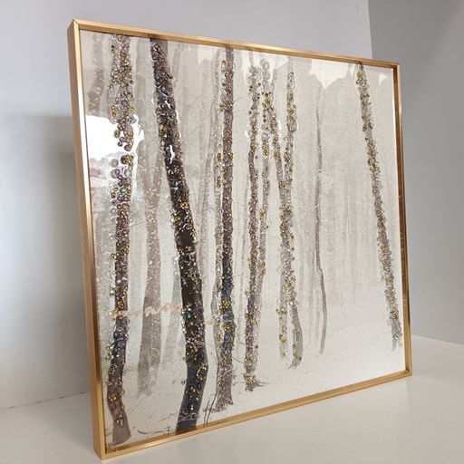 Crystal wall frames