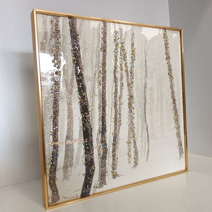 Crystal wall frames