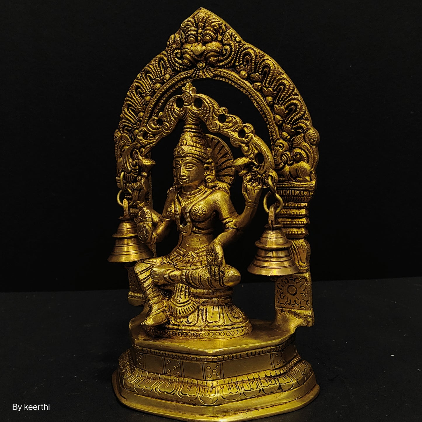 Lakshmi Idol Brass Sculpture